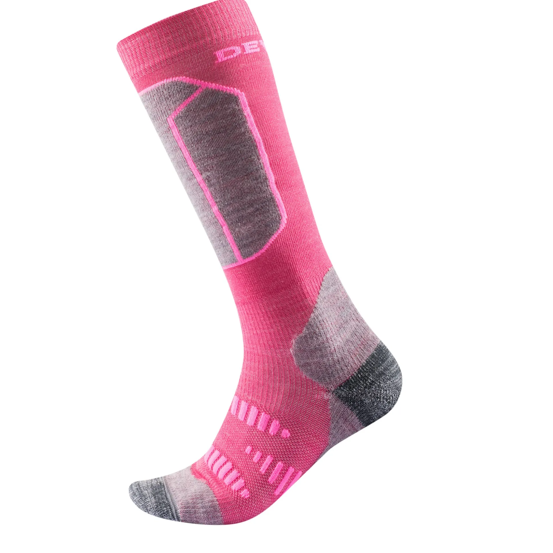 Socks>Devold of Norway Alpine Merino Sock Kid Cerise