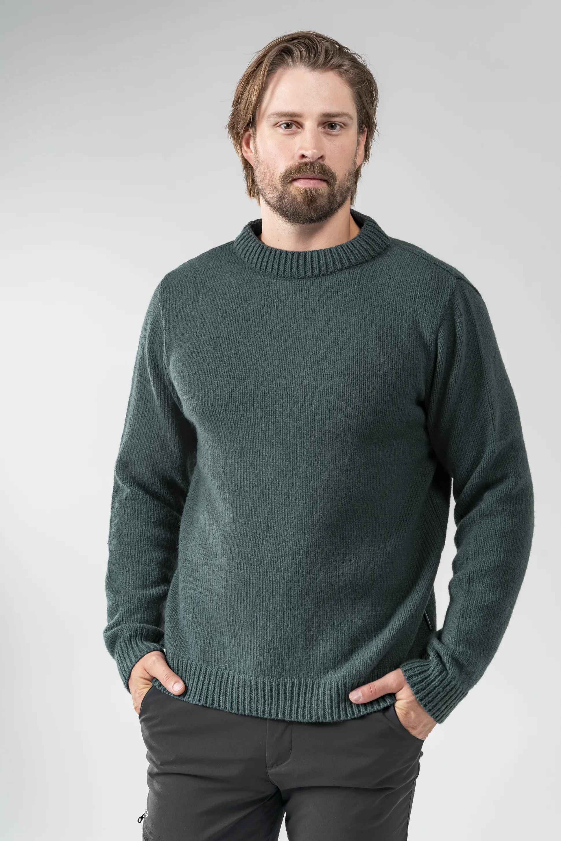 Sweater>Devold of Norway Arktis Wool Sweater Woods