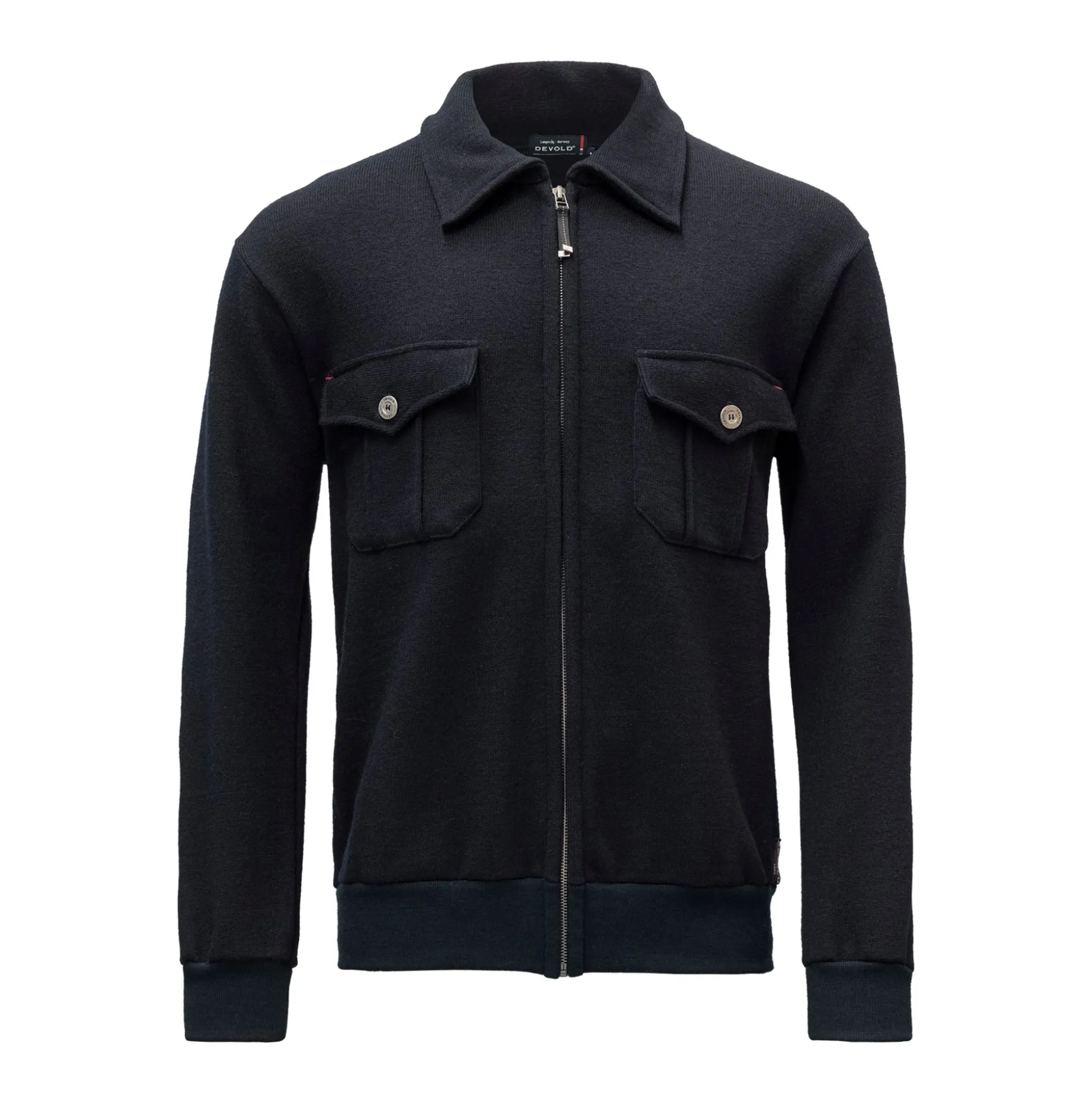 Jacket>Devold of Norway Blaatroie Wool Jkt Deep Marine