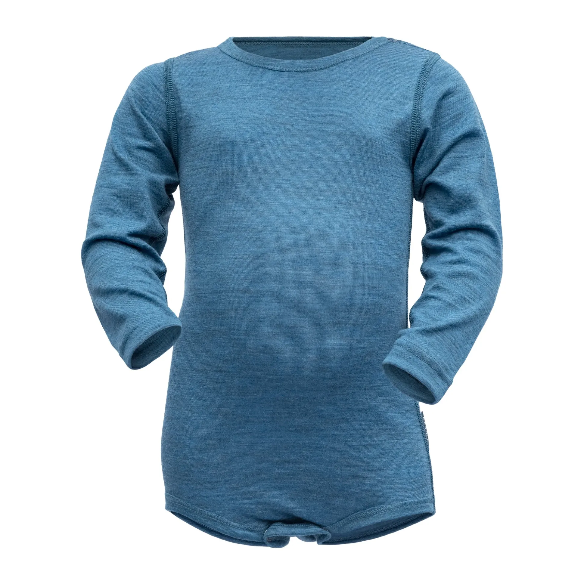 Top>Devold of Norway Breeze Baby Body Blue Melange