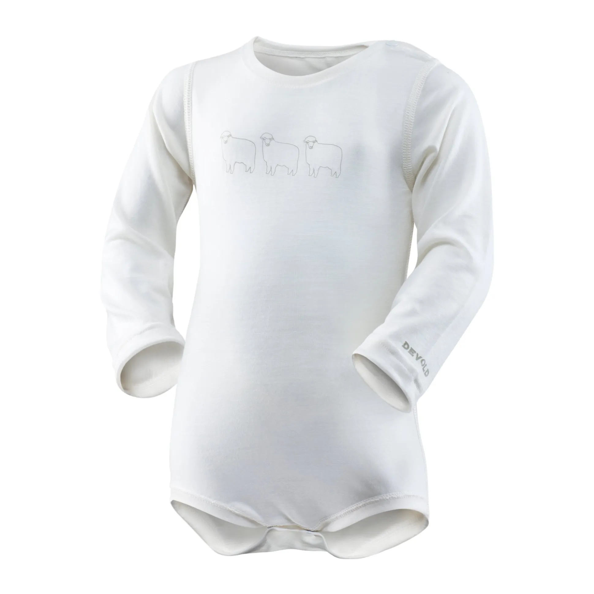 Top>Devold of Norway Breeze Baby Body Offwhite