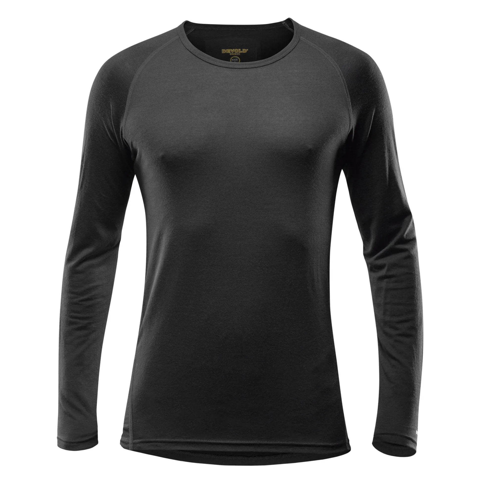 Top>Devold of Norway Breeze Merino 150 Shirt Man Black