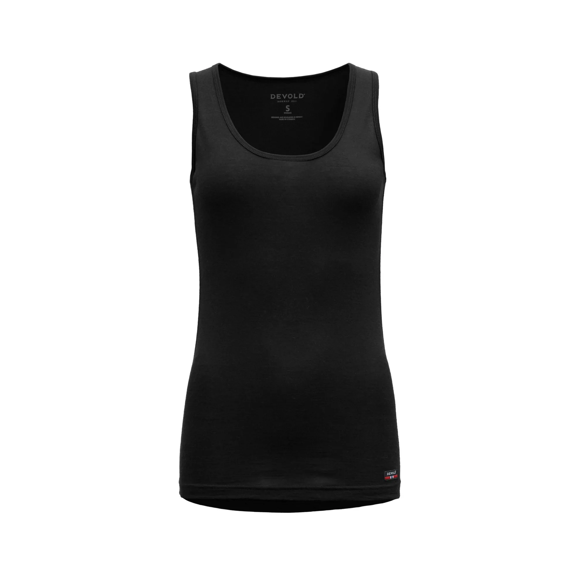 Singlet>Devold of Norway Breeze Merino 150 Tank Wmn Black