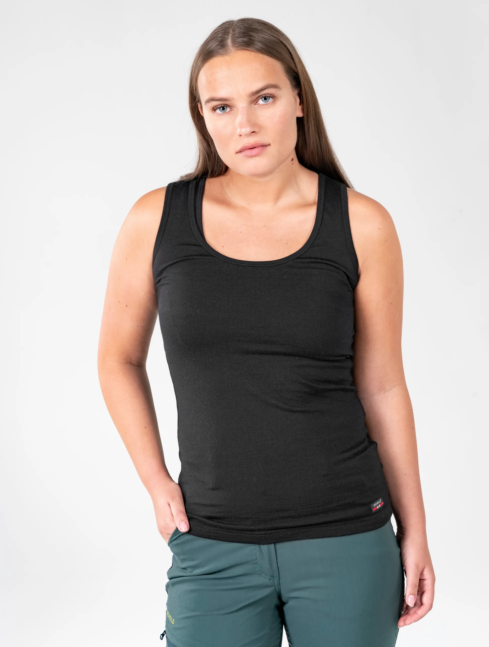 Singlet>Devold of Norway Breeze Merino 150 Tank Wmn Black