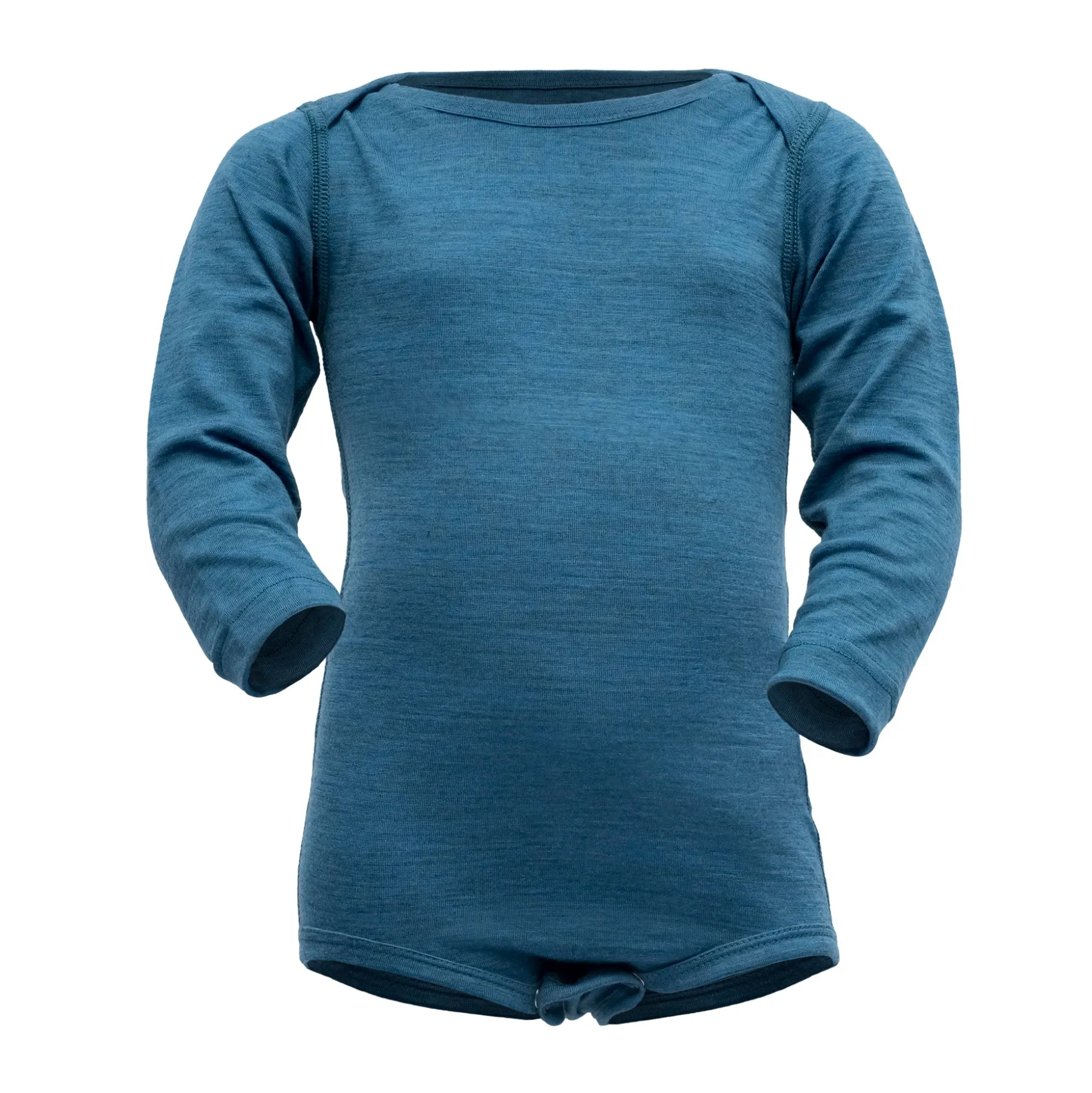 Baby Body>Devold of Norway Breeze Merino Body Baby Blue Melange