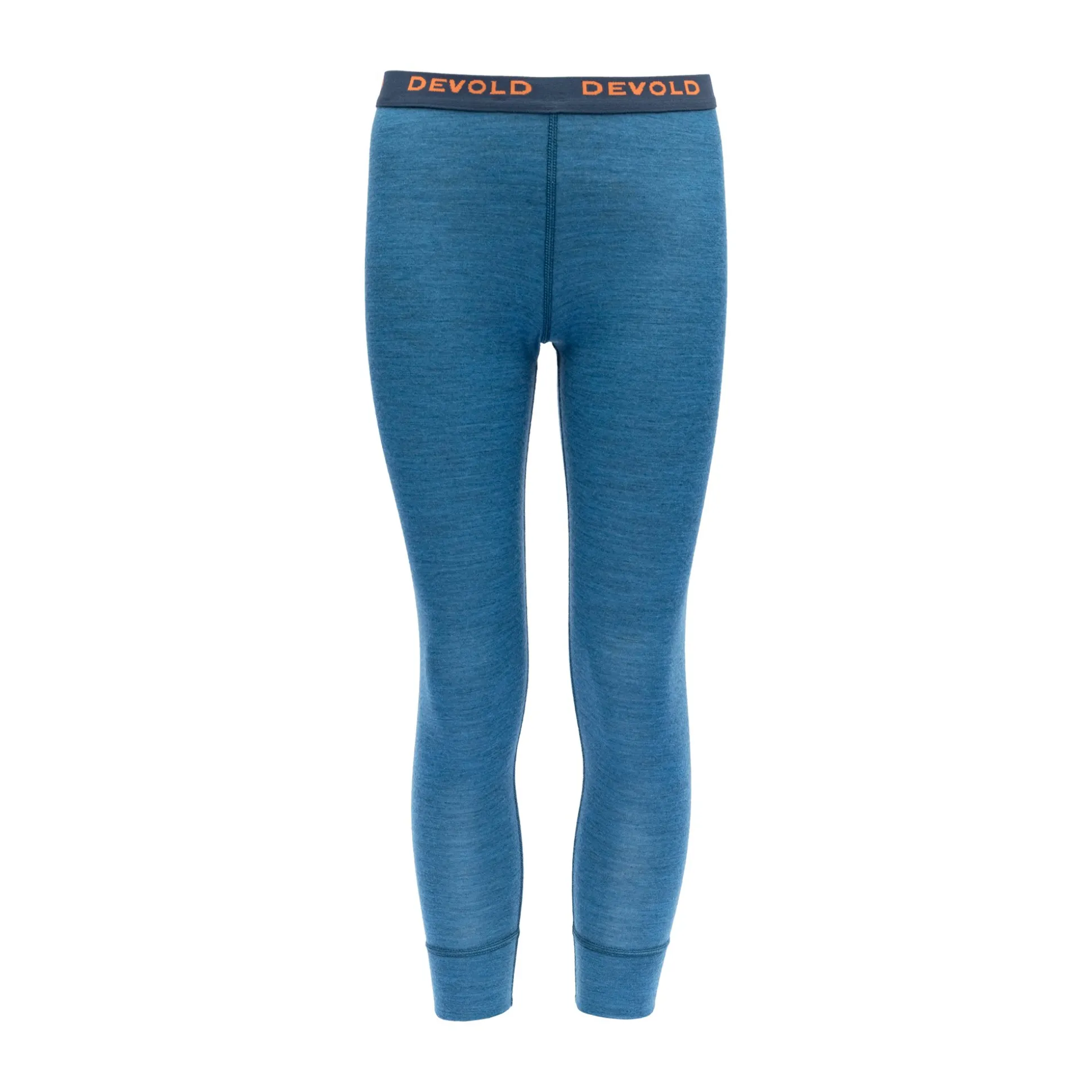 Long Johns>Devold of Norway Breeze Merino Longs Kid Blue Melange