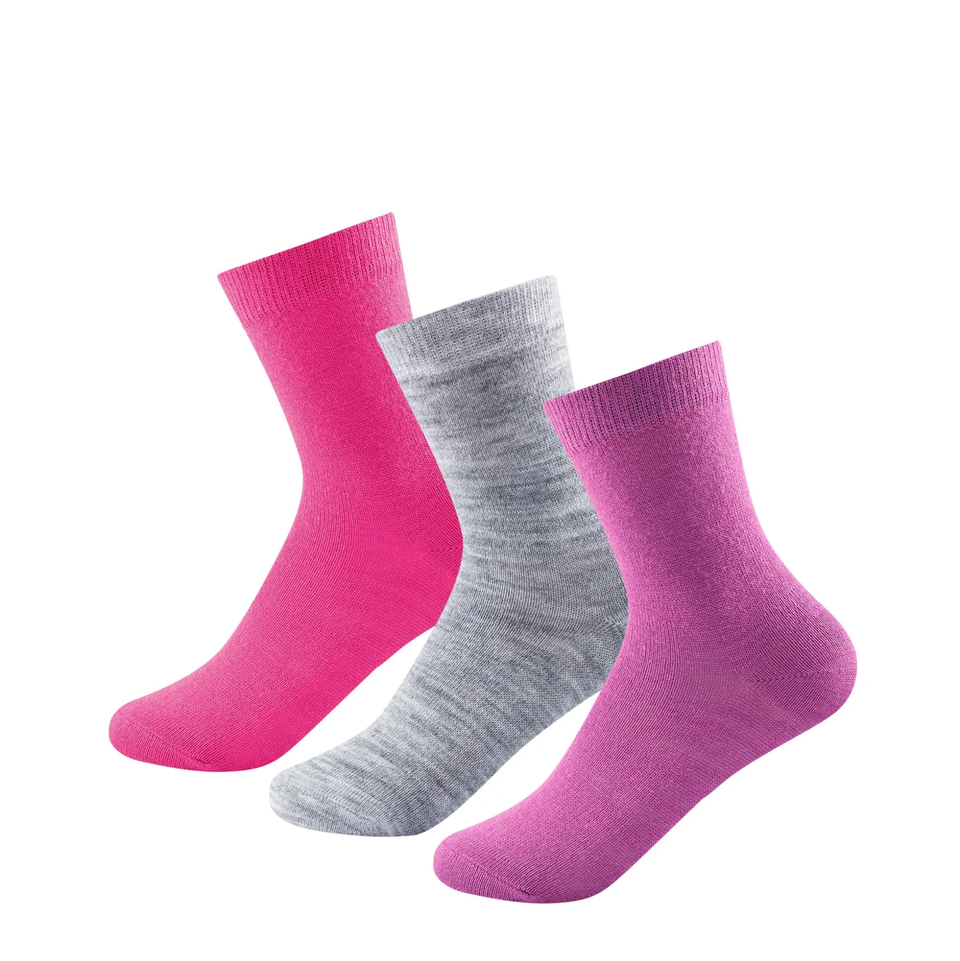 Socks>Devold of Norway Daily Merino Light Sock 3Pk Kid Girl Mix