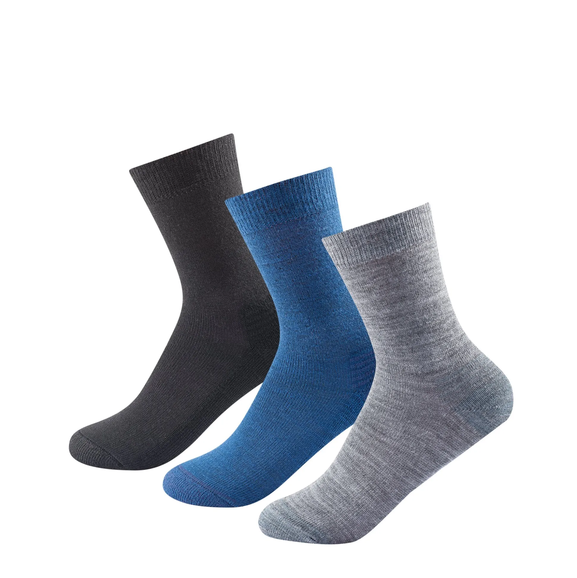 Socks>Devold of Norway Daily Merino Medium Sock 3Pk Kid Kid Mix