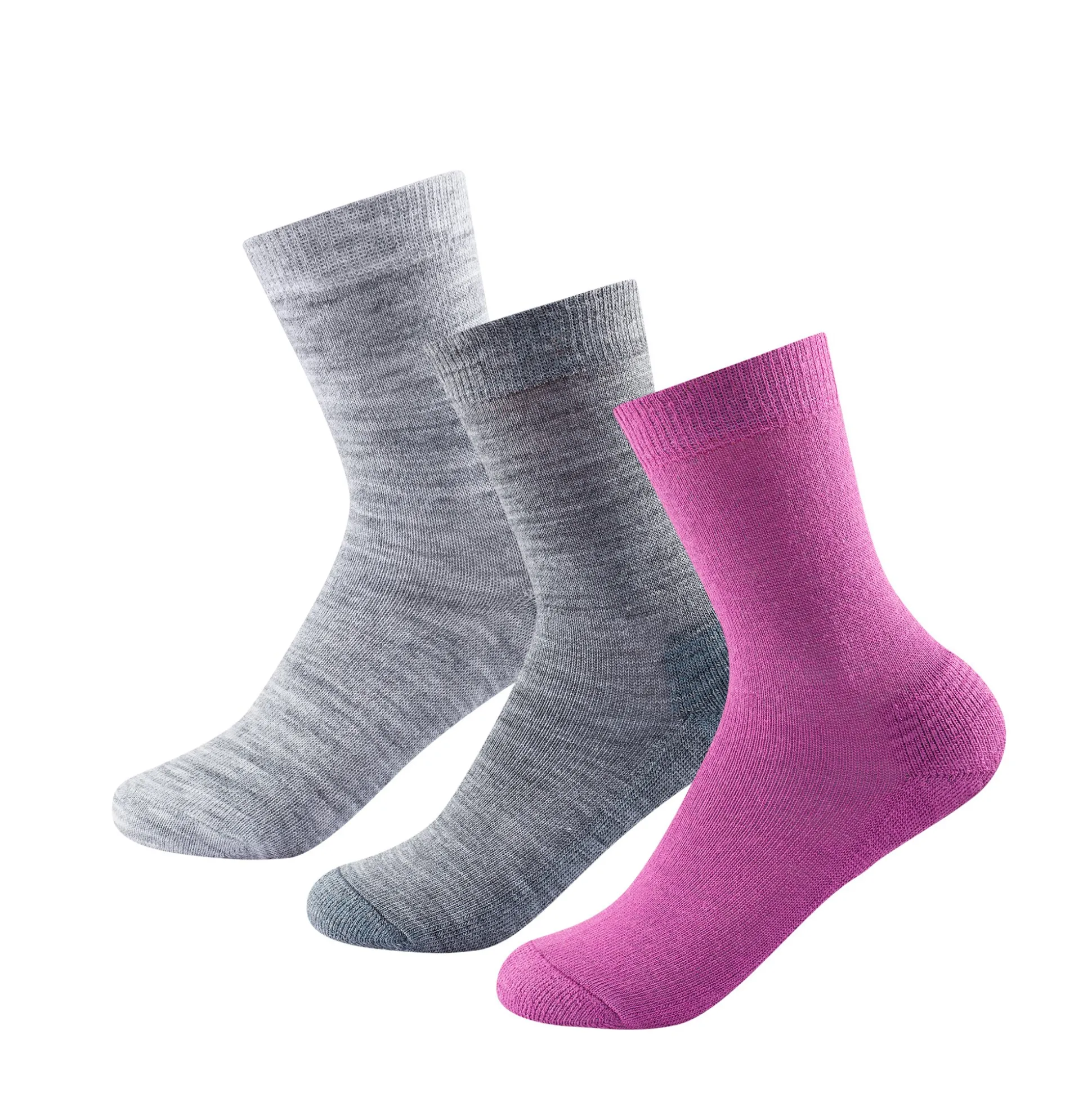 Socks>Devold of Norway Daily Merino Medium Sock 3Pk Wmn Anemone Mix