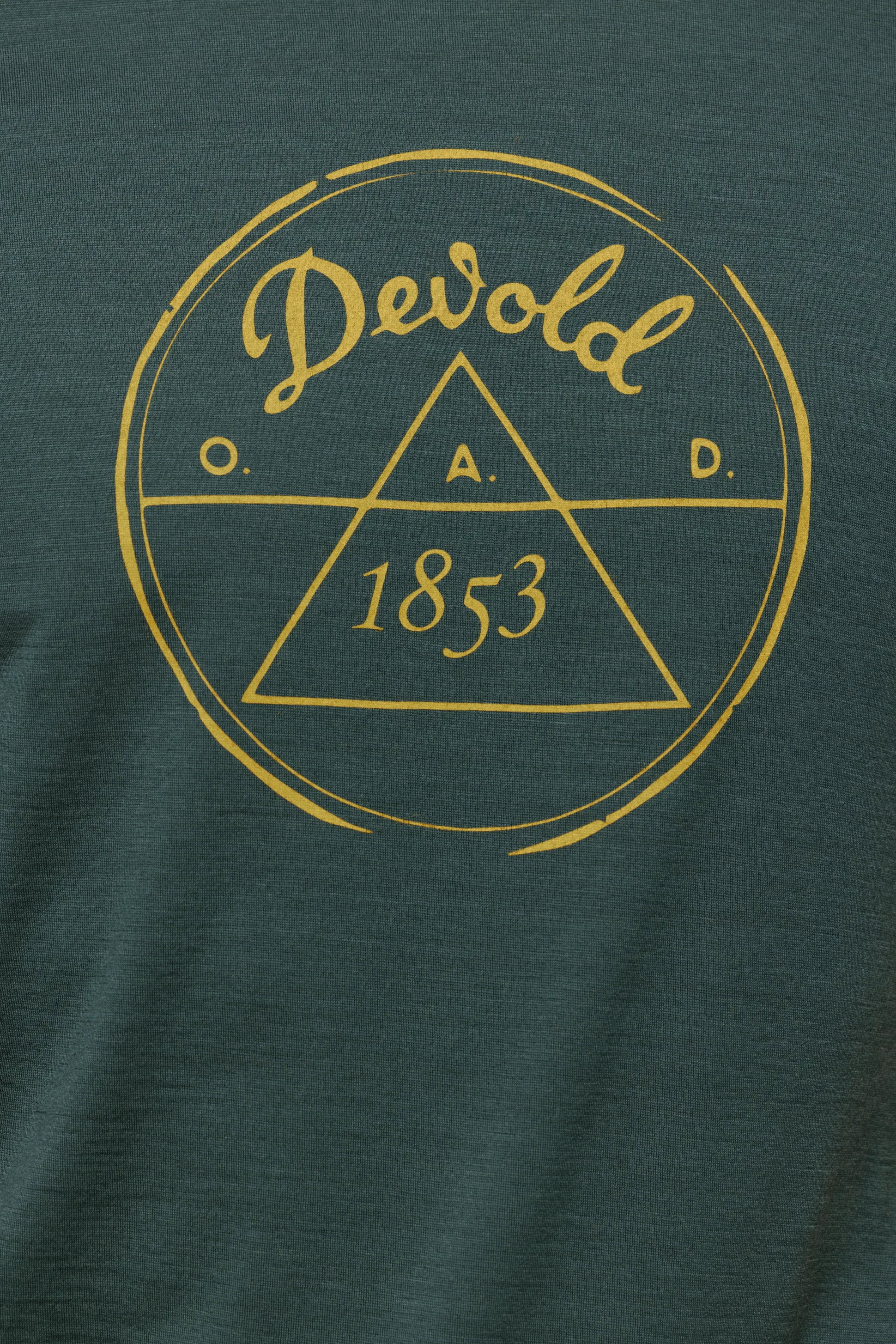 T-Shirt>Devold of Norway Devold 1853 Merino 150 Tee Man Woods