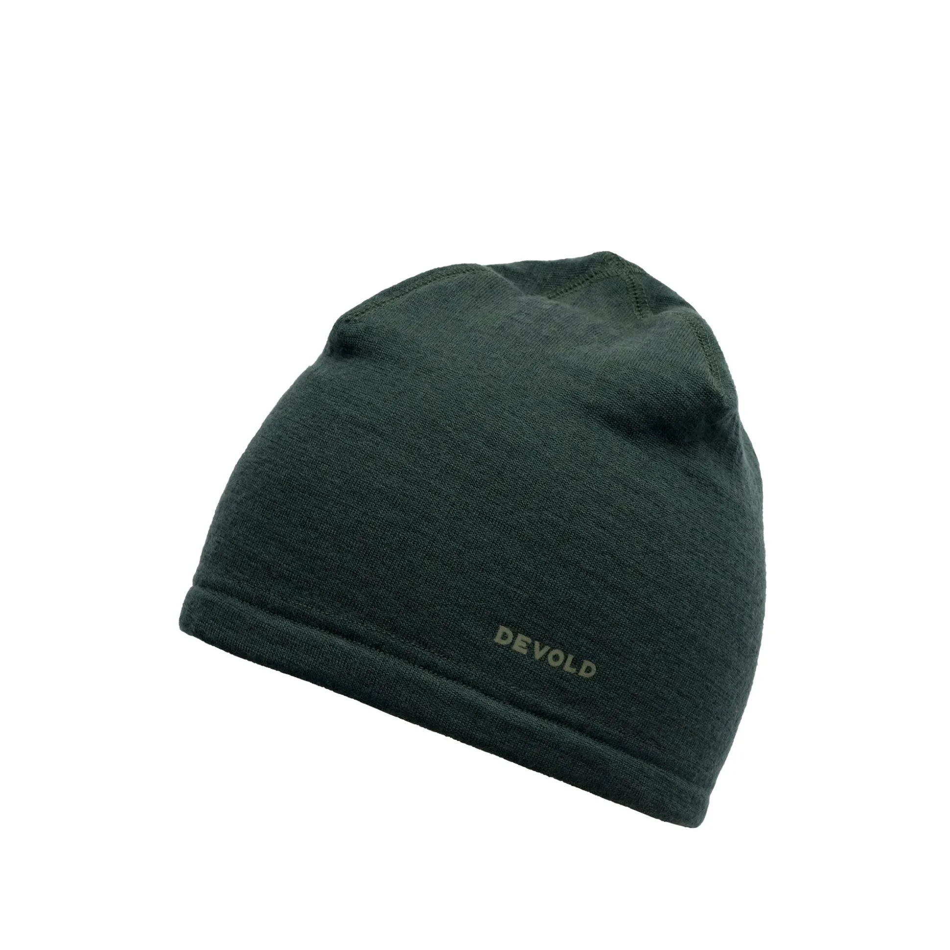 Headwear>Devold of Norway Egga Grid Merino Beanie Woods