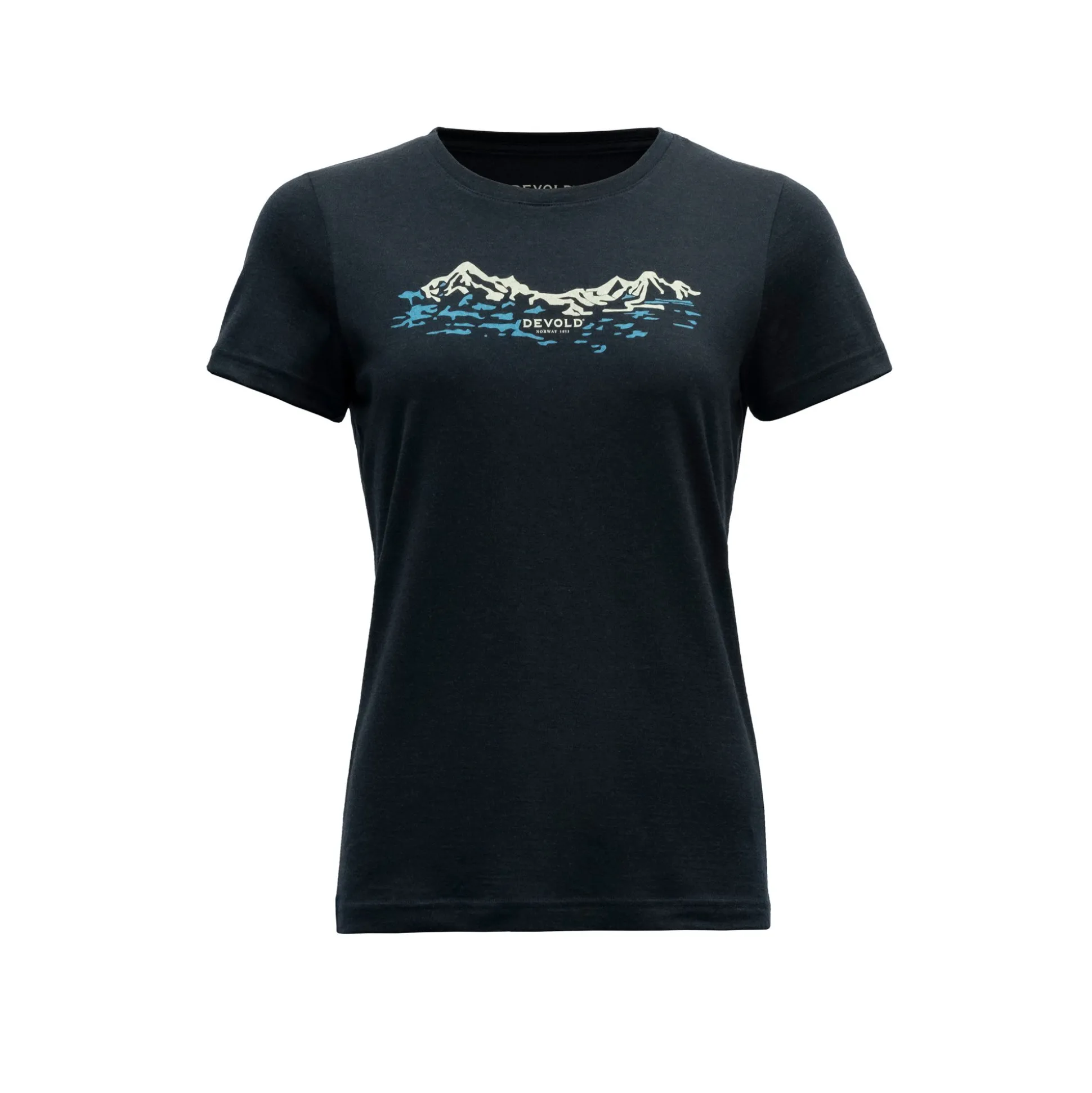 T-Shirt>Devold of Norway Eidsdal Merino 150 Tee Wmn Ink