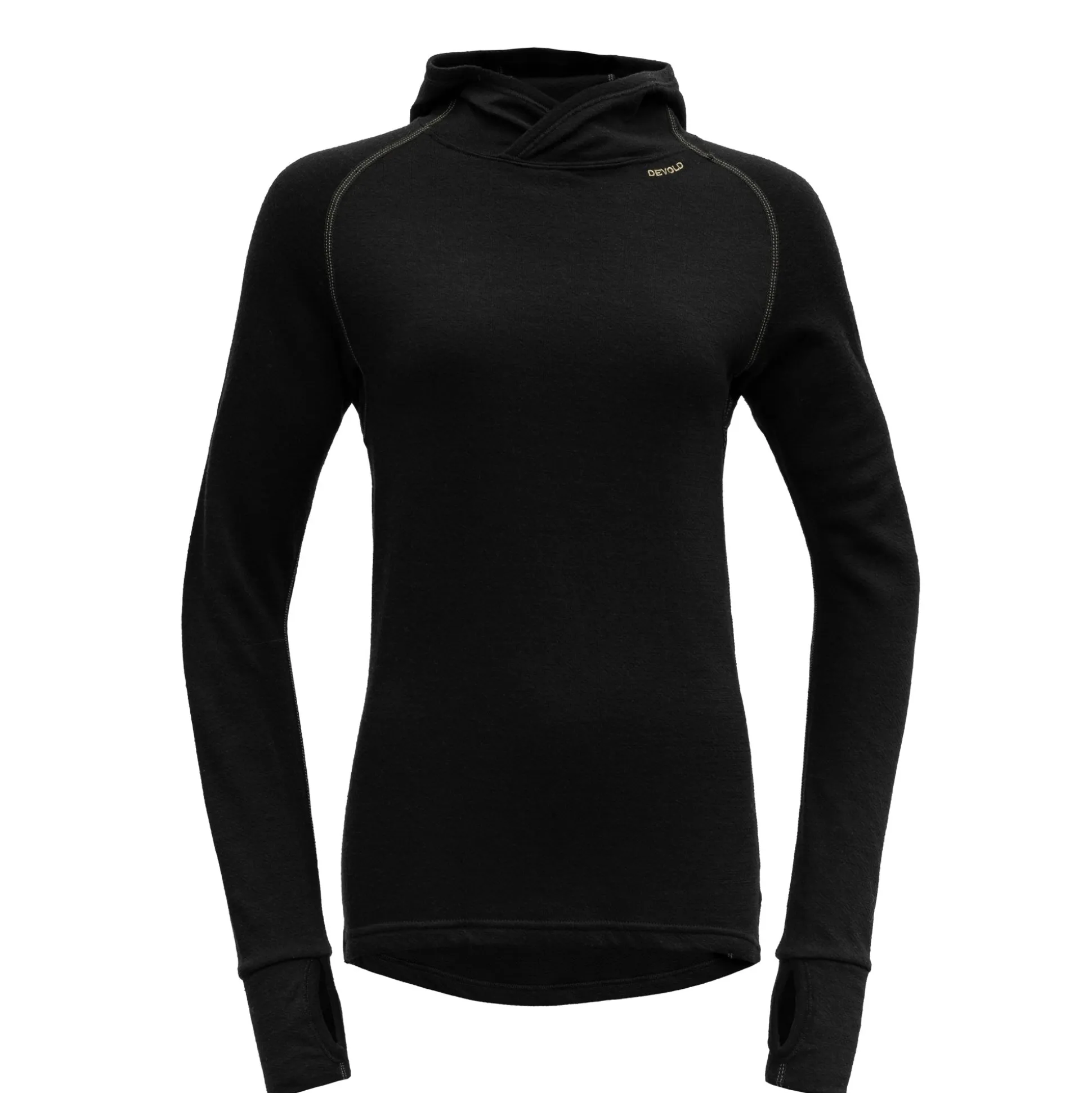 Top>Devold of Norway Expedition Merino 235 Hoodie Wmn Black