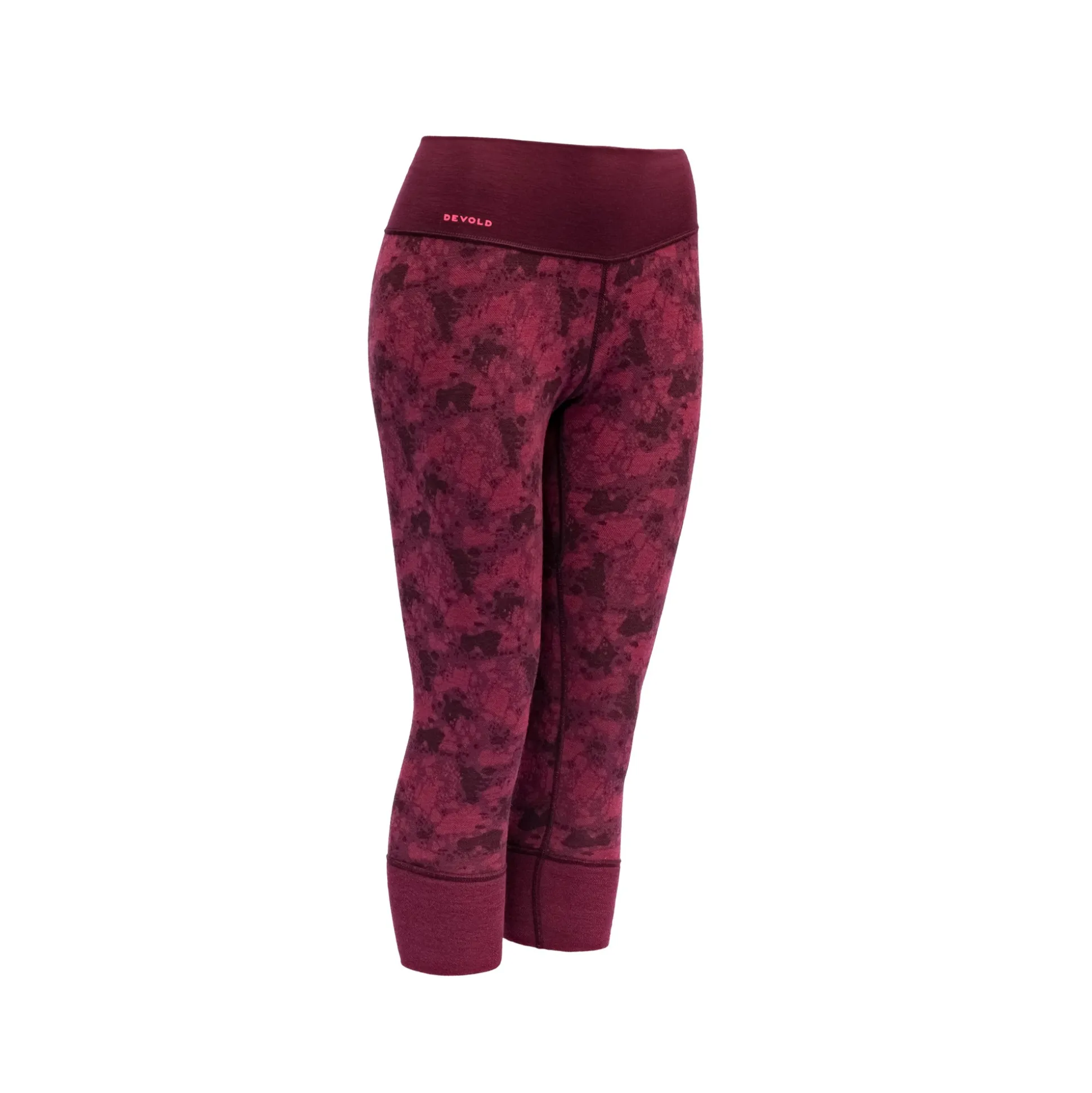 Long Johns>Devold of Norway Kvitegga Merino 230 3/4 L. Wmn Beetroot