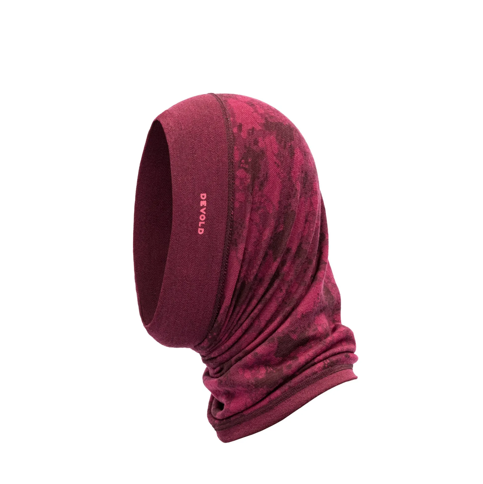 Headwear>Devold of Norway Kvitegga Merino 230 Headover Beetroot