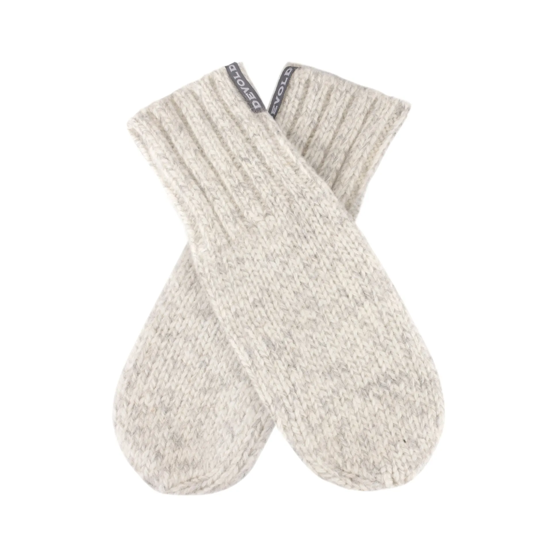 Gloves & Mittens>Devold of Norway Nansen Wool Mitten Grey Melange