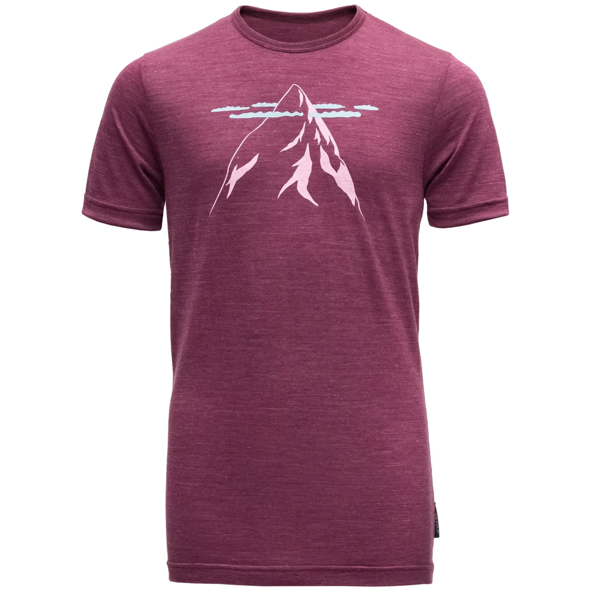 T-Shirt>Devold of Norway Nipa Junior Tee Plum