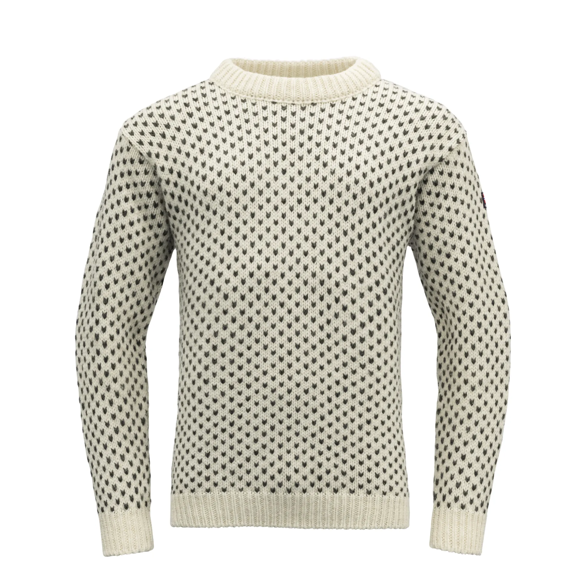 Sweater>Devold of Norway Nordsjo Wool Sweater Offwhite