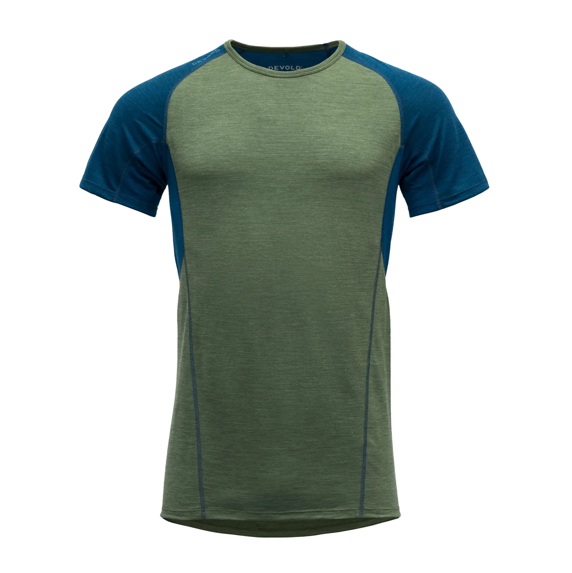 T-Shirt>Devold of Norway Running Merino 130 T-Shirt Man Forest