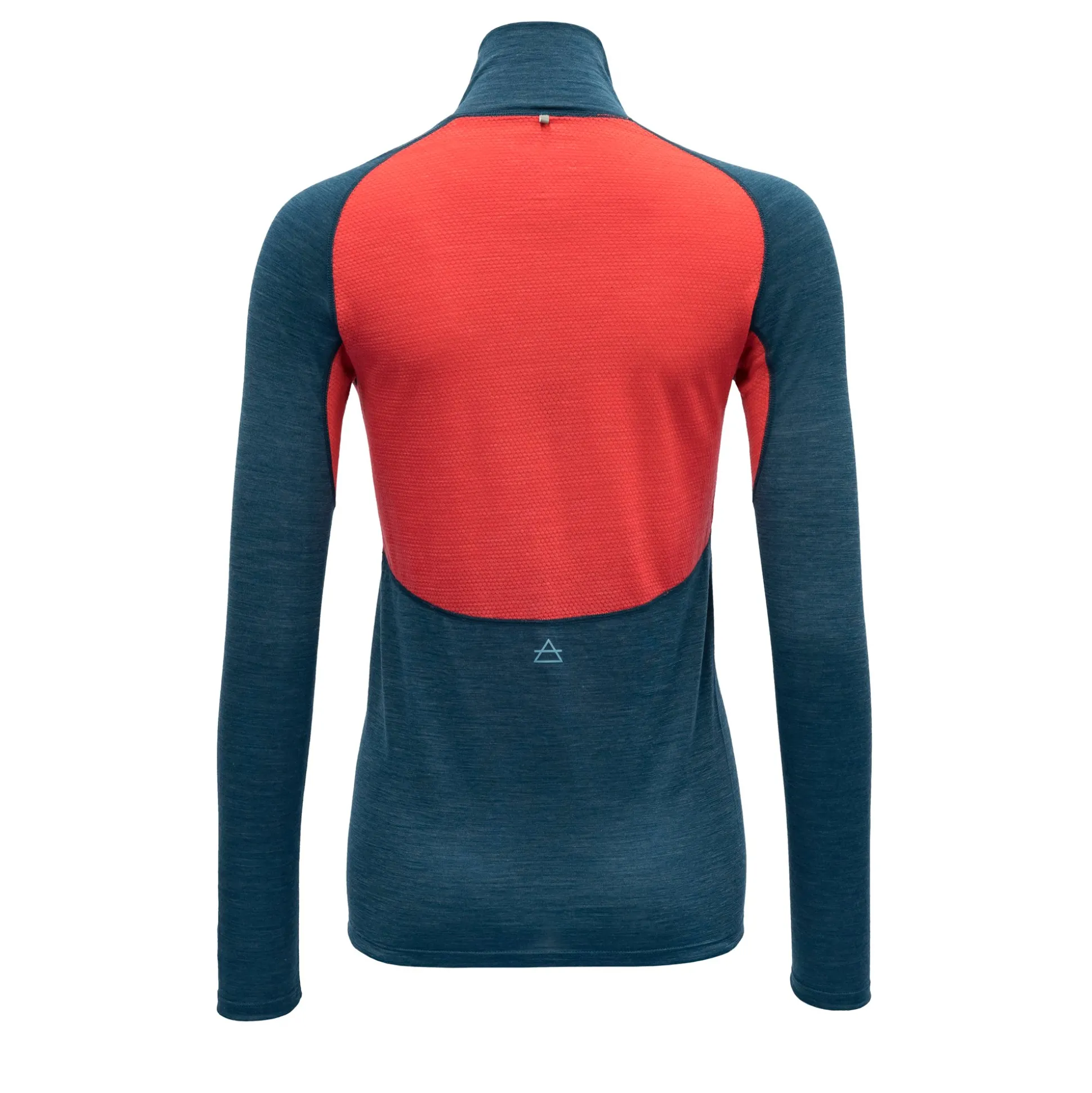 Top>Devold of Norway Running Merino 130 Zip Neck Wmn Flood