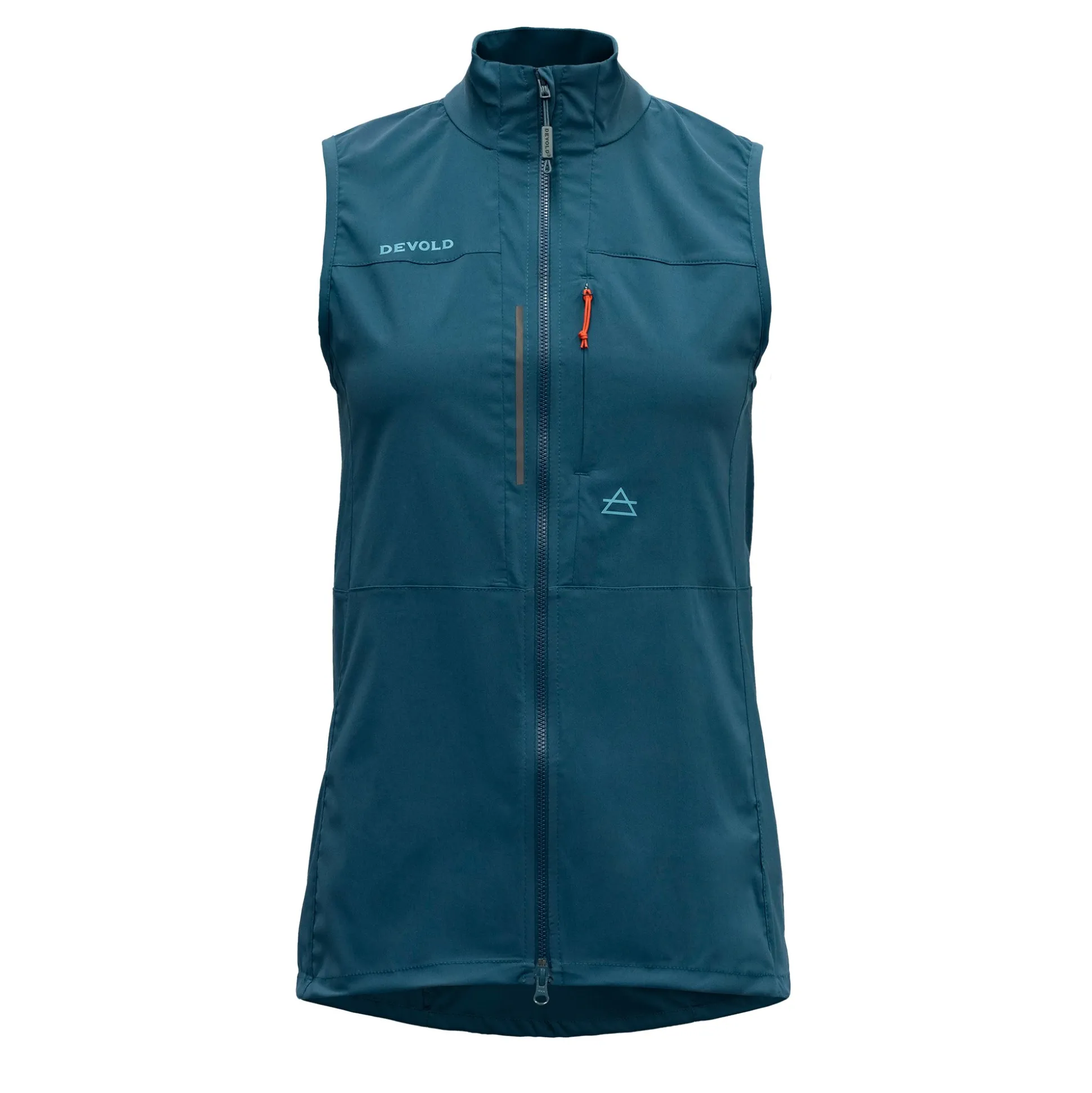 Vest>Devold of Norway Running Merino Vest Wmn Flood