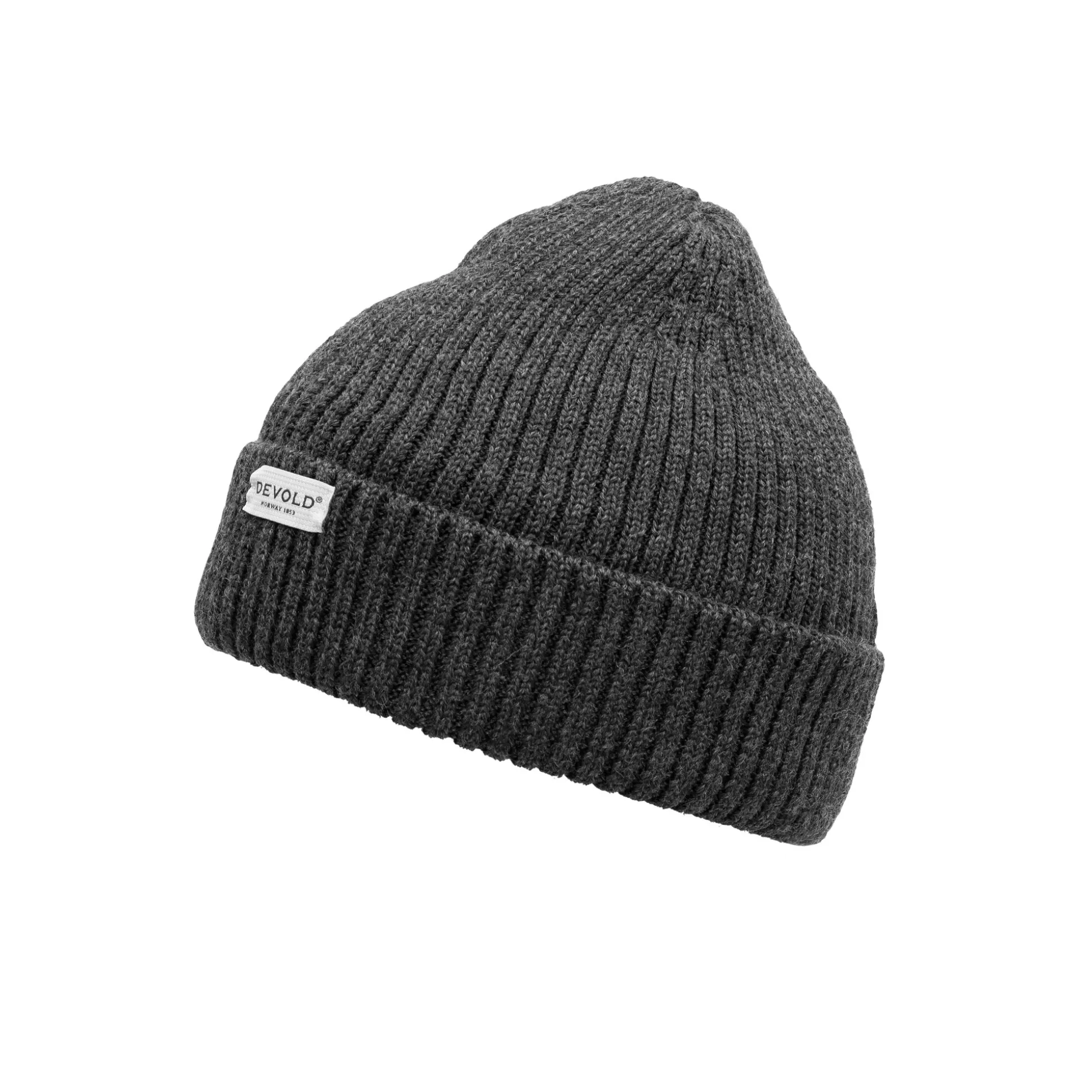 Headwear>Devold of Norway Skolma Merino Beanie Anthracite