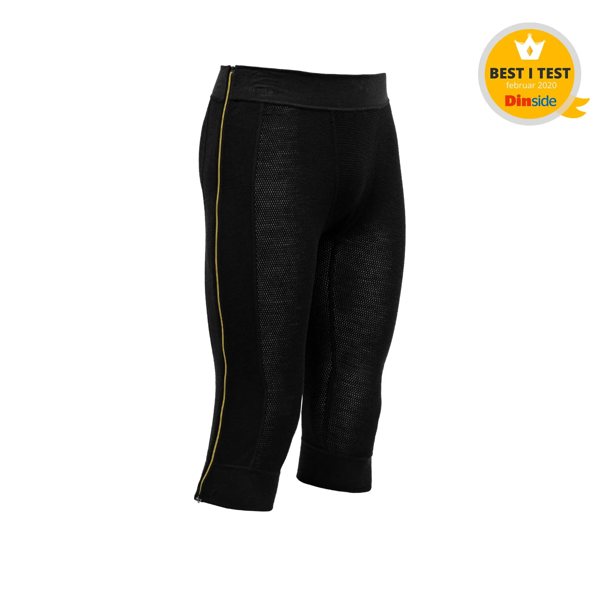 Long Johns>Devold of Norway Wool Mesh 190 Zip-Off Man Caviar